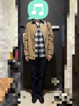 「アイテム（マウンテンパーカー）」を使った、むぅたさん（レディース・159cm）の秋コーディネート