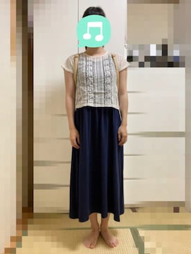 「室内でごめんなさい」｜「アイテム（ワンピース/ドレス）」を使った、むぅたさん（レディース・159cm）の秋コーディネート