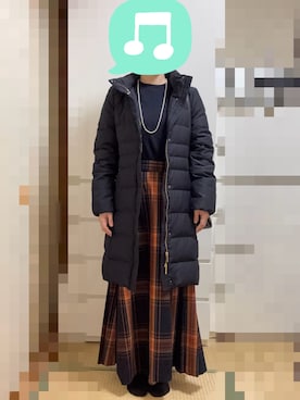 「coen（コーエン）のアイテム」を使った、むぅたさん（レディース・159cm）の冬コーディネート