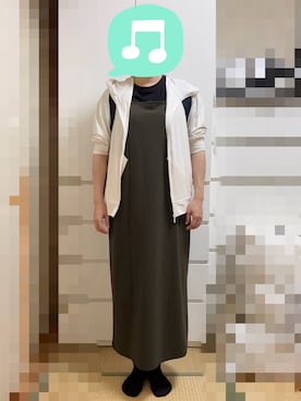 「アイテム（バックパック/リュック）」を使った、むぅたさん（レディース・159cm）の夏コーディネート