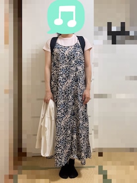 「アイテム（バックパック/リュック）」を使った、むぅたさん（レディース・159cm）の秋コーディネート
