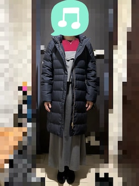 「アイテム（ワンピース/ドレス）」を使った、むぅたさん（レディース・159cm）の冬コーディネート