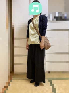 「A Day in the Life （アデイインザライフ）のアイテム」を使った、むぅたさん（レディース・159cm）の秋コーディネート