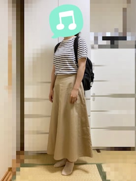 「習い事」｜むぅたさん（レディース・159cm）の夏コーディネート