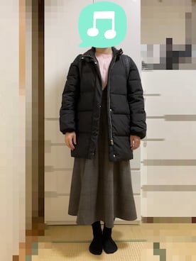 「A Day in the Life （アデイインザライフ）のアイテム（ジャケット/アウター）」を使った、むぅたさん（レディース・159cm）の冬コーディネート