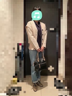 「ancheri（アンシェリ）のアイテム」を使った、むぅたさん（レディース・159cm）の秋コーディネート