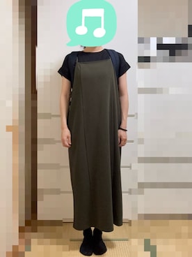「アイテム（バックパック/リュック）」を使った、むぅたさん（レディース・159cm）の秋コーディネート