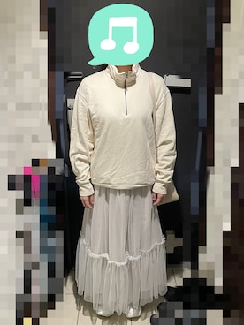 「Legato Largo（レガートラルゴ）のアイテム」を使った、むぅたさん（レディース・159cm）の春コーディネート