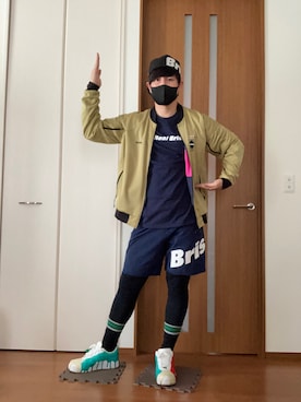 「ゆりポ」｜ゆっけさん（メンズ・174cm）の春コーディネート