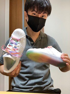 「おてて靴フェス」｜ゆっけさん（メンズ・174cm）の夏コーディネート