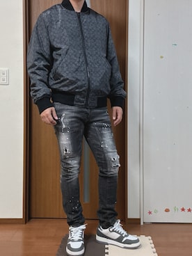 「COACH（コーチ）のアイテム」を使った、ゆっけさん（メンズ・174cm）の秋コーディネート