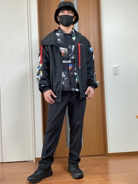 「パパごはんのアイテム（その他、その他）」を使った、ゆっけさん（キッズ・145cm）の冬コーディネート