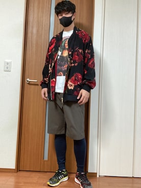 「ホットミルク作りのアイテム（その他、その他）」を使った、ゆっけさん（キッズ・145cm）の冬コーディネート