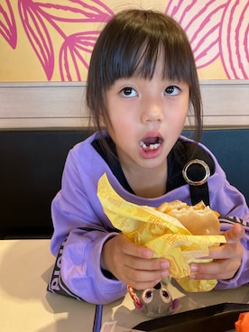 「RICH MIX（リッチミックス）のアイテム」を使った、ゆっけさん（キッズ・120cm）の秋コーディネート