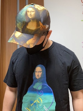 「NEW ERA（ニューエラ）のアイテム（キャップ、その他）」を使った、ゆっけさん（キッズ・145cm）の秋コーディネート