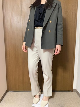 rannpu_tさん（レディース・155cm）の春コーディネート