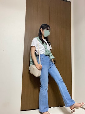 「EDIT COLOGNE（エディットコロン）のアイテム（アクセサリー）」を使った、rannpu_tさん（レディース・155cm）の夏コーディネート