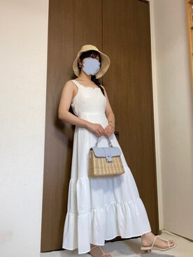 rannpu_tさん（レディース・155cm）の夏コーディネート