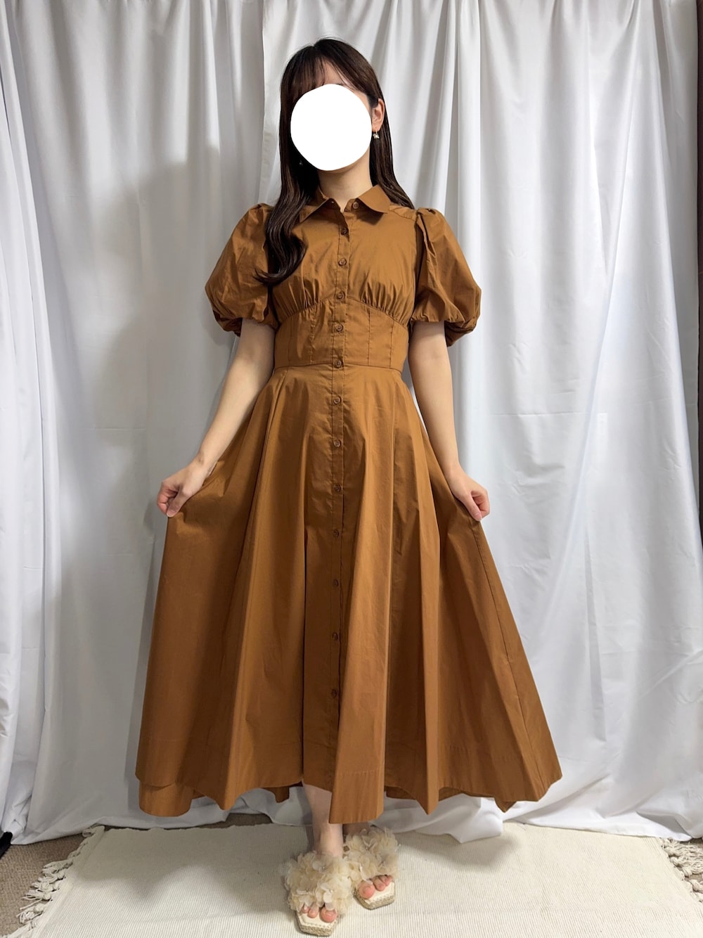 AND COUTURE（アンドクチュール）の「コルセットシャツ