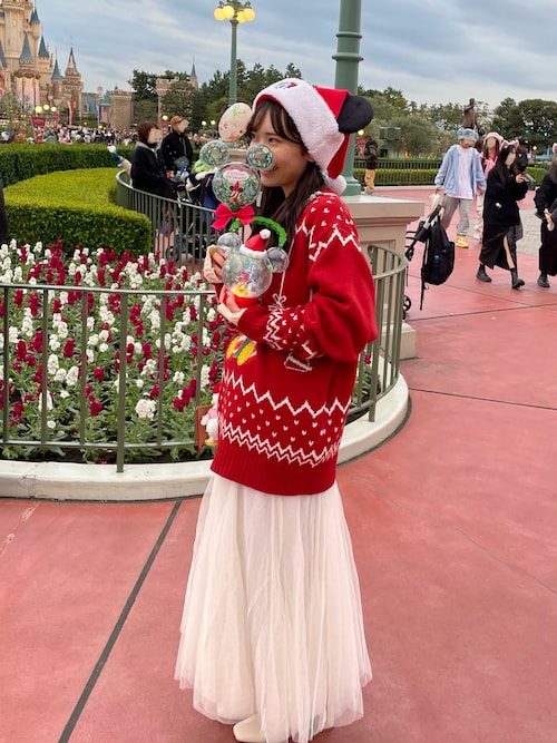 リルリンリン　セーター　コーデ　6点 rannpu_t｜Disneyのニット/セーターを使ったコーディネート - WEAR