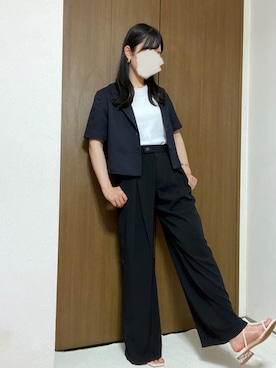 「EDIT COLOGNE（エディットコロン）のアイテム（アクセサリー）」を使った、rannpu_tさん（レディース・155cm）の夏コーディネート