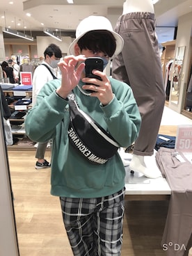 「WEGO（ウィゴー）のアイテム（その他トップス）」を使った、RYUさん（メンズ・179cm）の夏コーディネート