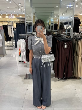 「Bibiy.（ビビィ）のアイテム」を使った、yさん（レディース・158cm）の夏コーディネート