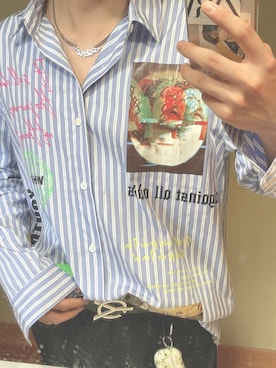 「AZUL by moussy（アズールバイマウジー）のアイテム（スラックス）」を使った、Mｒ.Kさん（メンズ・170cm）の夏コーディネート