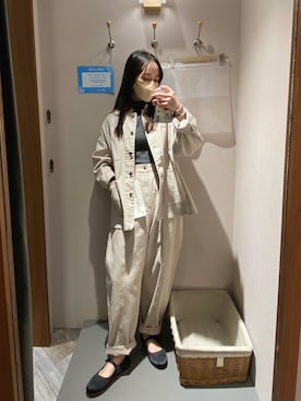 「通勤穿搭」｜「アイテム（ジャケット/アウター）」を使った、Rika       さん（レディース・160cm）の春コーディネート