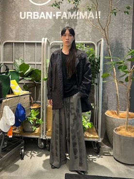 「アイテム（その他アウター）」を使った、小野さん（メンズ・178cm）の夏コーディネート