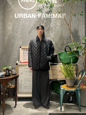 「アイテム（ジャケット/アウター）」を使った、小野さん（メンズ・178cm）の秋コーディネート