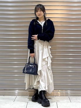 Ayuさん(レディース・157cm)の冬コーディネート