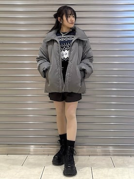 Ayuさん(レディース・157cm)の冬コーディネート