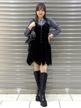 　Ayuさん（レディース・157cm）の冬コーディネート