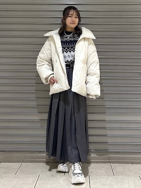 Ayuさん(レディース・157cm)の冬コーディネート