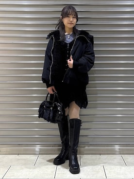 　Ayuさん（レディース・157cm）の冬コーディネート