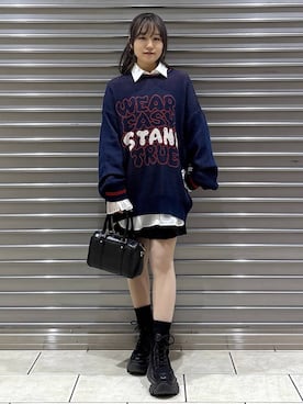 　Ayuさん（レディース・157cm）の冬コーディネート