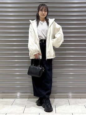 　Ayuさん（レディース・157cm）の冬コーディネート