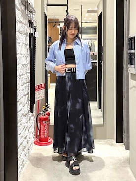 Ayuさん(レディース・157cm)の夏コーディネート