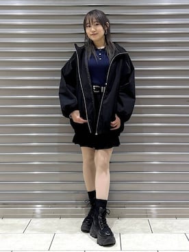 　Ayuさん（レディース・157cm）の冬コーディネート