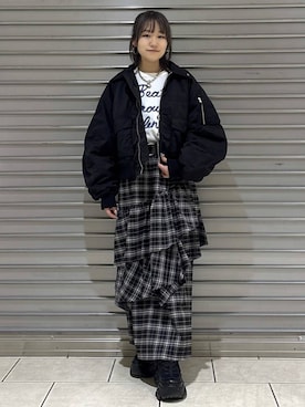 Ayuさん(レディース・157cm)の冬コーディネート