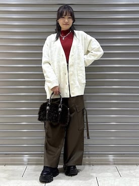 　Ayuさん（レディース・157cm）の冬コーディネート