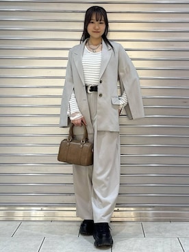 Ayuさん(レディース・157cm)の冬コーディネート