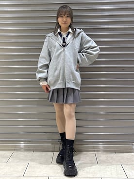 　Ayuさん（レディース・157cm）の冬コーディネート