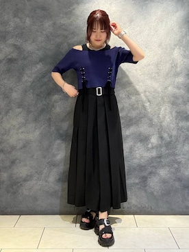 Ayuさん(レディース・157cm)の夏コーディネート