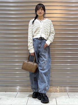 　Ayuさん（レディース・157cm）の冬コーディネート