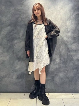「PAGEBOY（ページボーイ）のアイテム（アクセサリー）」を使った、　Ayuさん（レディース・157cm）の春コーディネート