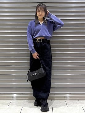 　Ayuさん（レディース・157cm）の冬コーディネート