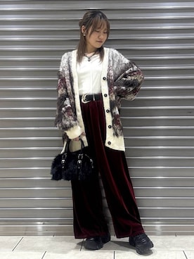 「PAGEBOY（ページボーイ）のアイテム（Tシャツ/カットソー）」を使った、　Ayuさん（レディース・157cm）の秋コーディネート