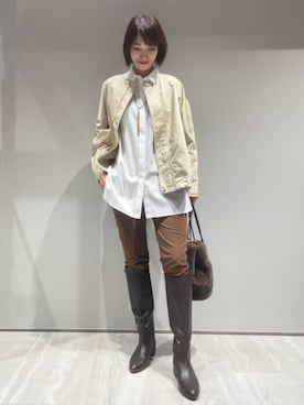 MACHIさん（レディース・167cm）の秋コーディネート